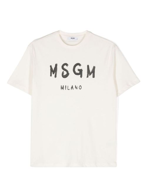 T-shirt bambino maniche corte MSGM KIDS | F4MSJUTH290013